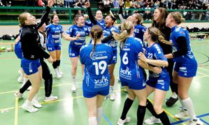 Ein gewohntes Bild in der bisherigen Saison. Die Oberliga-Handballerinnen der HSG Böblingen/Sindelfingen bejubeln einen Sieg.