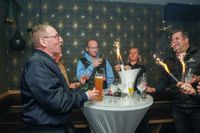 Beste Stimmung im Bootshaus.