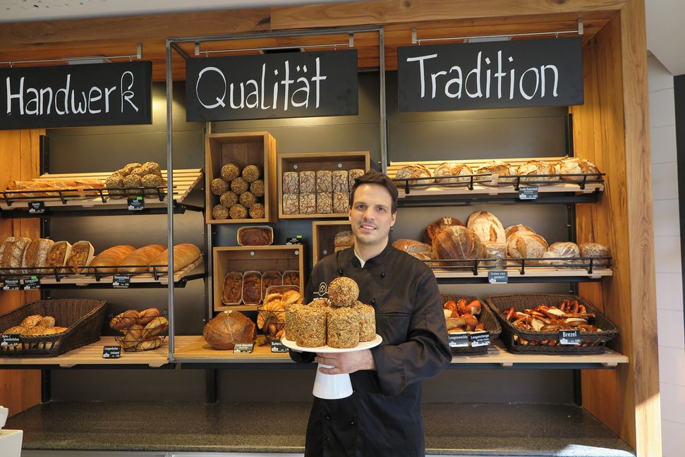 Bäcker aus Leidenschaft: Andreas Frank. Bild: Schütz