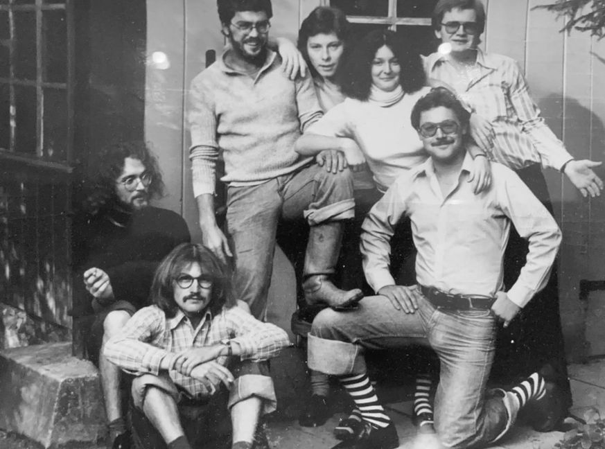 Die Jazzrock-Band in ihrer Glanzzeit mit (von links) Karl-Heinz Huschka, Helmut Kristmann, Michael Radtke, Joachim Pflieger, Beatrice Mathé, Dieter Kauffmann und Uwe Zaiser.