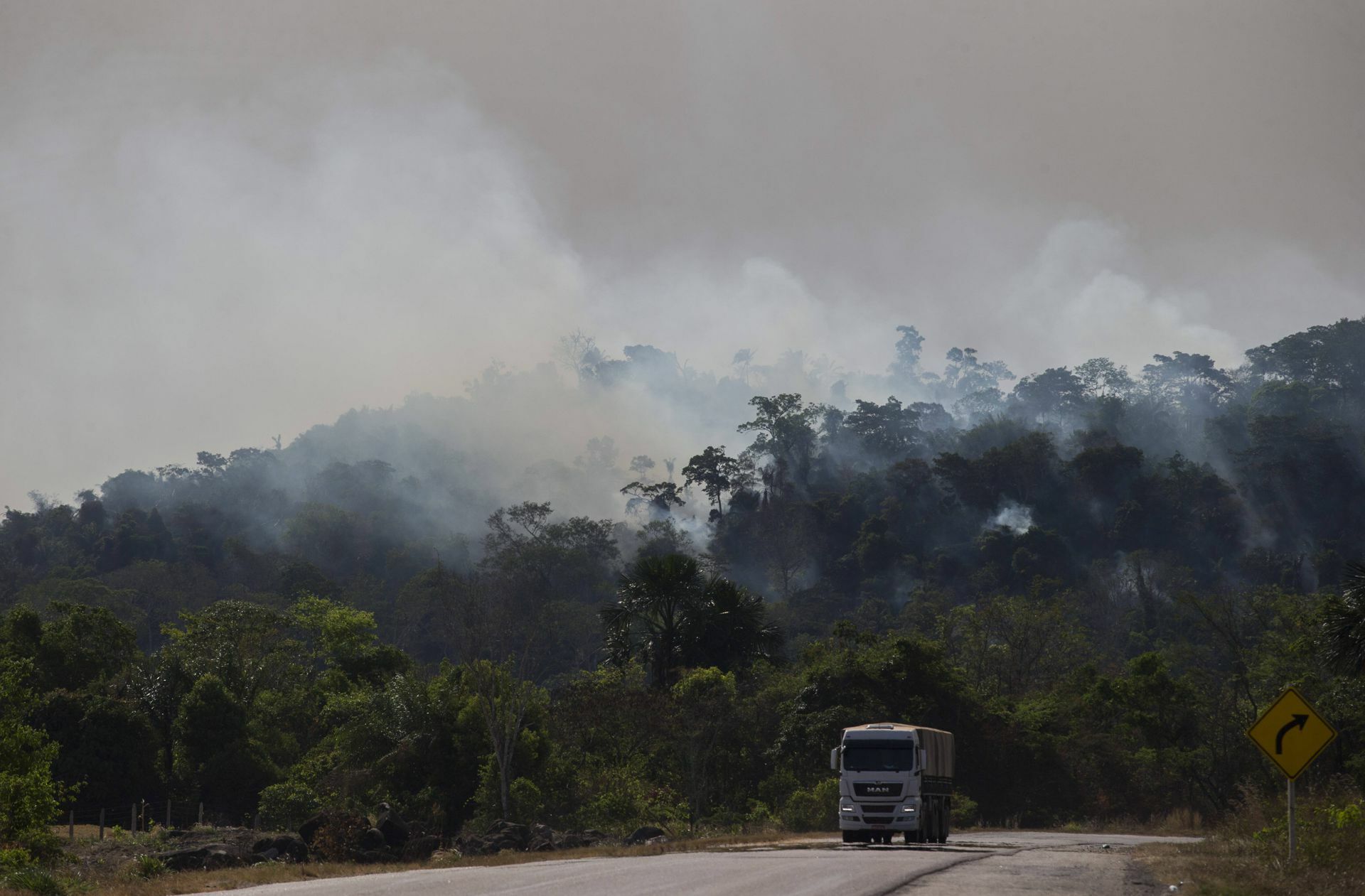 Waldbrände im Amazonasgebiet: Wald dient als Speicher für Kohlenstoff  – doch wenn er abbrennt, werden große Mengen CO2 frei.