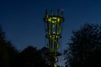 Eine Augenweide: Der beleuchtete Schönbuchturm.