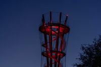 Eine Augenweide: Der beleuchtete Schönbuchturm.