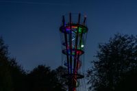 Eine Augenweide: Der beleuchtete Schönbuchturm.