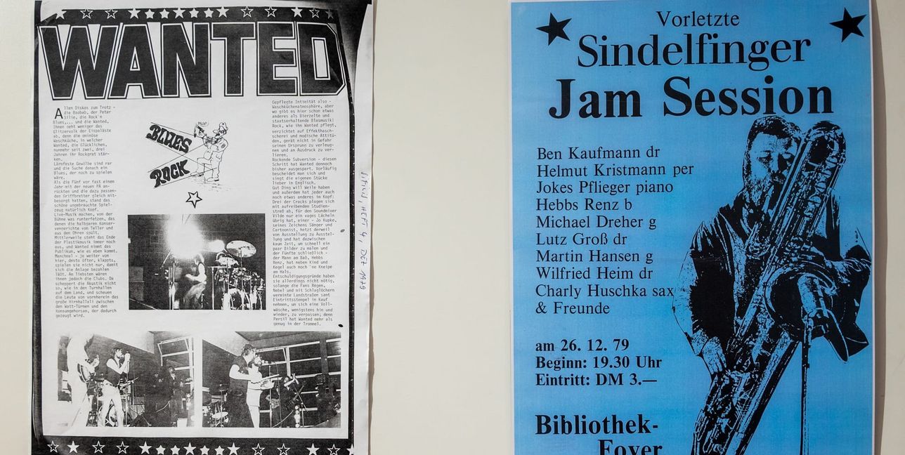 Zwei historische Plakate zeugen von vergangenen Zeiten. Bilder: Nüßle
