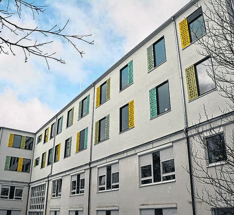 Der Aufbau des Böblinger Krankenhauses wirkt freundlich. Dort sind die neuen 27 Betten untergebracht.  Bild: z