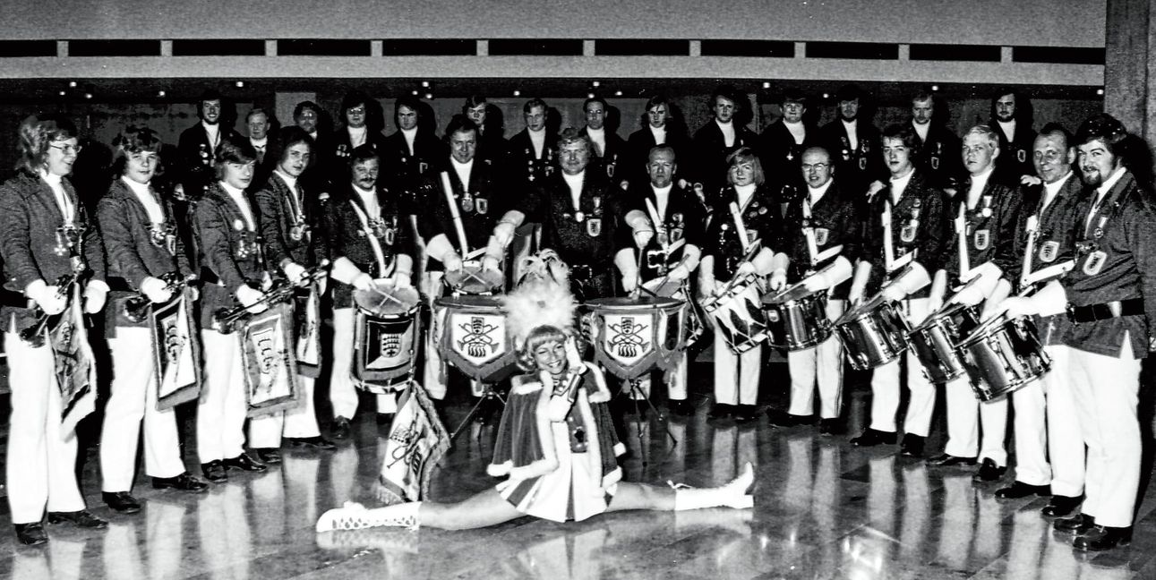 Schwarz-Weiß-Bild aus dem Jahr 1973