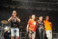 Voller Marktplatz bei "Sindelfingen rockt" und den Hits von Roxette.