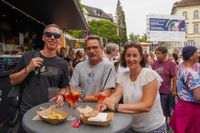 Voller Marktplatz bei "Sindelfingen rockt" und den Hits von Roxette.