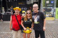 Voller Marktplatz bei "Sindelfingen rockt" und den Hits von Roxette.