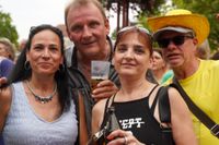Voller Marktplatz bei "Sindelfingen rockt" und den Hits von Roxette.