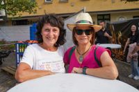 Voller Marktplatz bei "Sindelfingen rockt" und den Hits von Roxette.