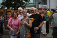 Voller Marktplatz bei "Sindelfingen rockt" und den Hits von Roxette.