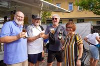 Voller Marktplatz bei "Sindelfingen rockt" und den Hits von Roxette.