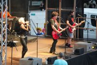 Voller Marktplatz bei "Sindelfingen rockt" und den Hits von Roxette.