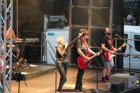 Voller Marktplatz bei "Sindelfingen rockt" und den Hits von Roxette.