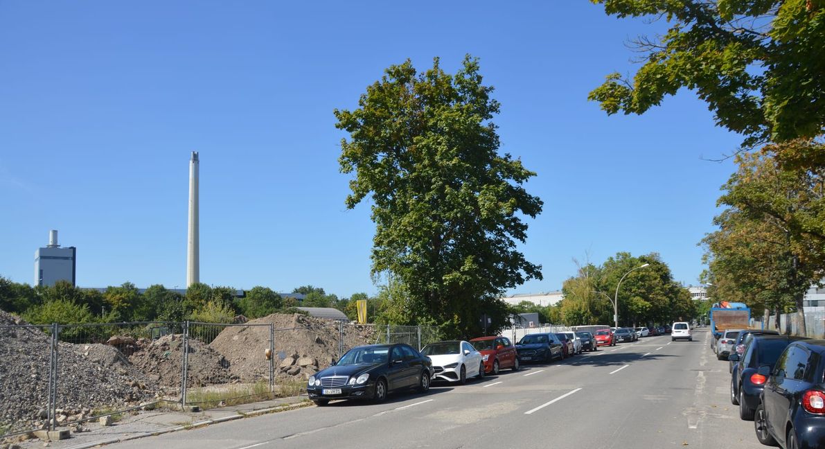 Die Tübinger Allee in Sindelfingen.