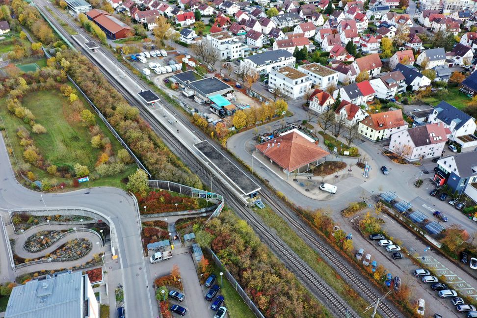 Die Ortsmitte und das Areal um den Bahnhof stehen im Fokus der Gemeinderatsfraktionen.
