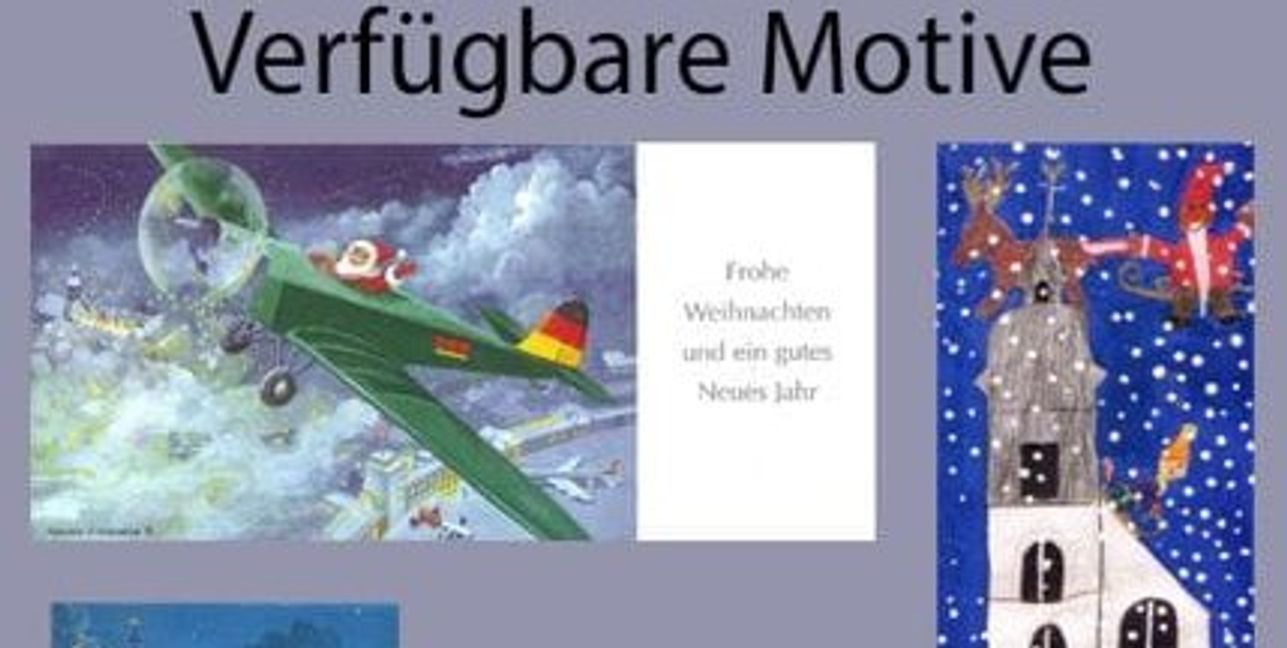 Mehrere Motive sind verfügbar.