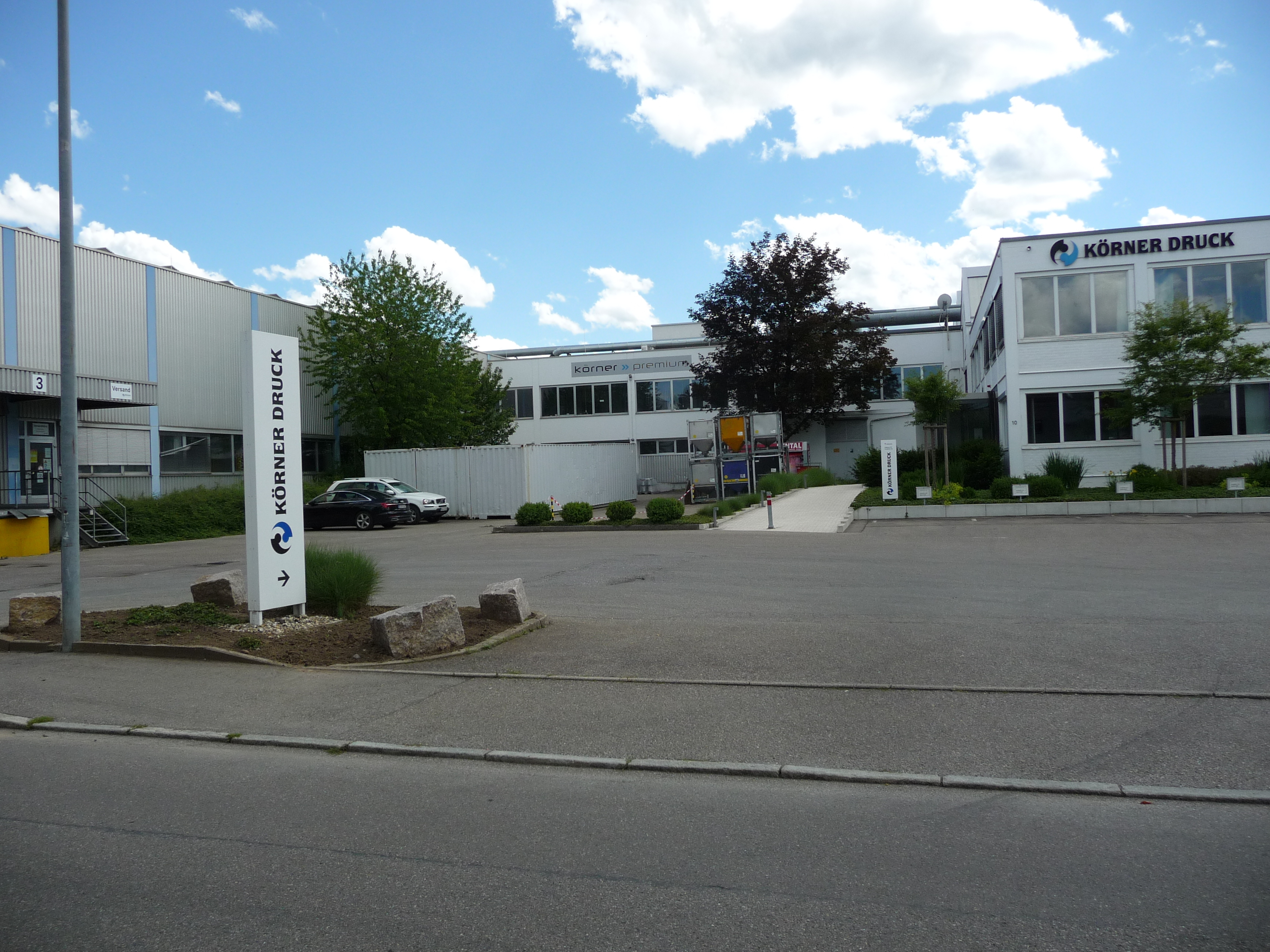Bei Körner Druck in Maichingen stehen die Druckmaschinen still. Bild: Reichert