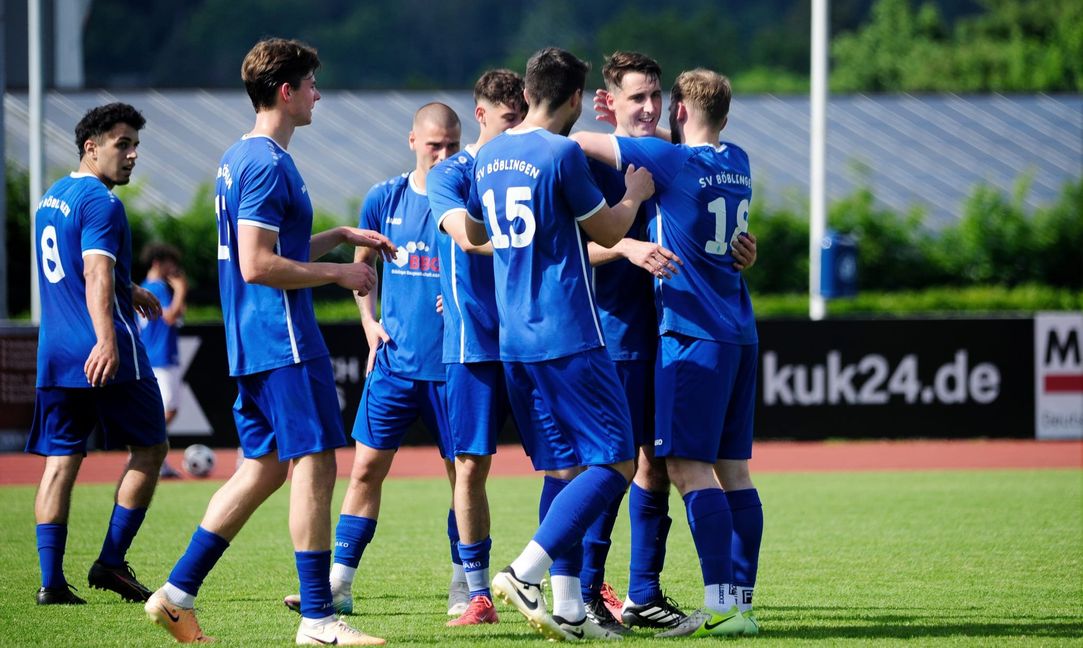 Gleich fünf Mal konnten die Spieler der SV Böblingen gegen den MTV Stuttgart jubeln.