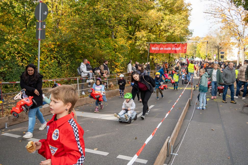 Beim Goldbergcup ging es rund.