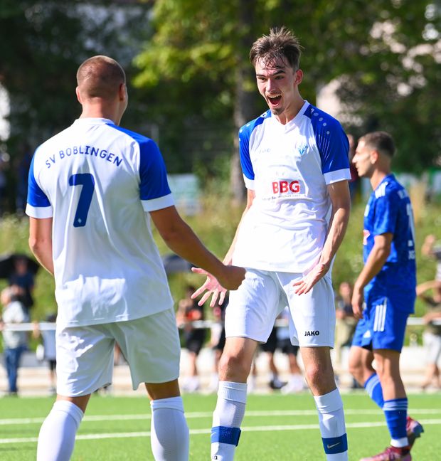 Christian Bildl jubelt in der kommenden Saison für den TSV Ehningen. Bild: Eibner