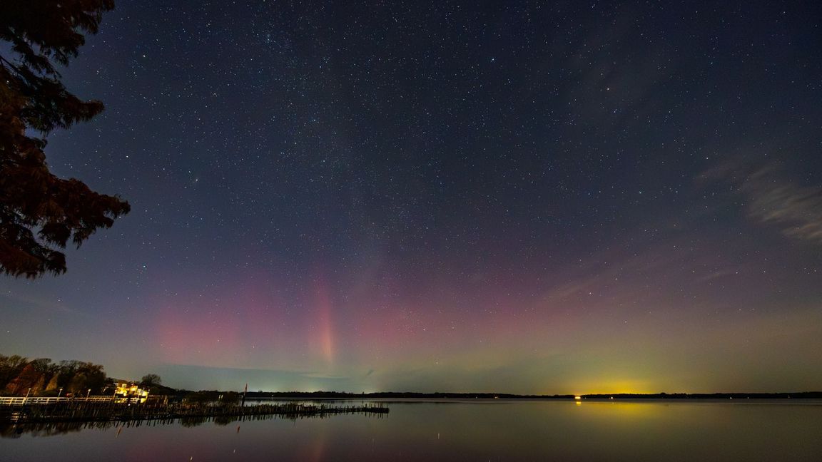 Polarlichter über Niedersachsen