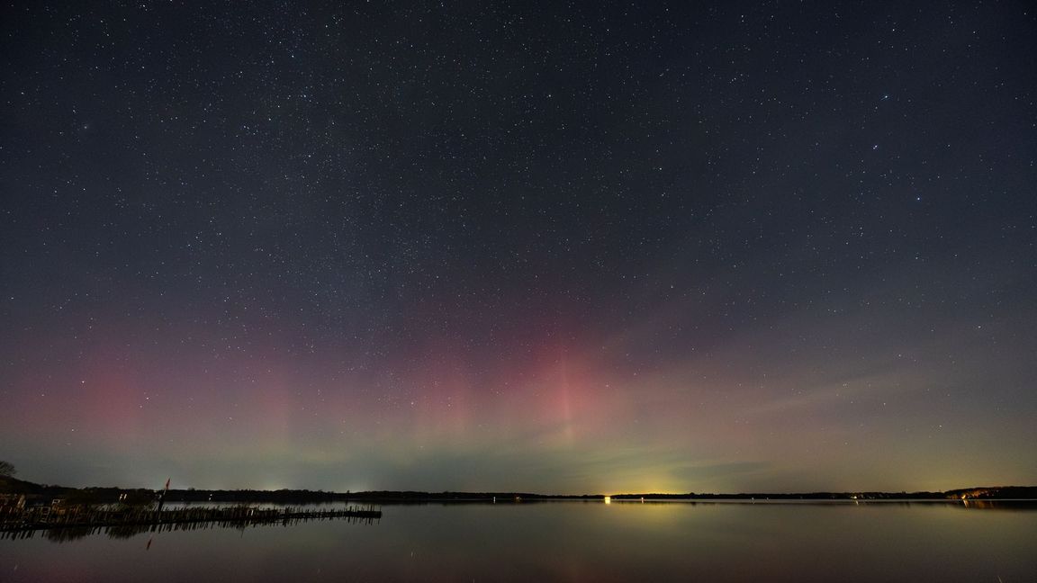 Polarlichter über Niedersachsen