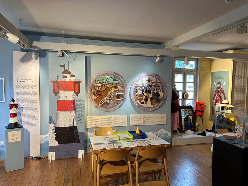 Die Mitmachausstellung „Komm mit ans Meer!“ in Gerlingen.