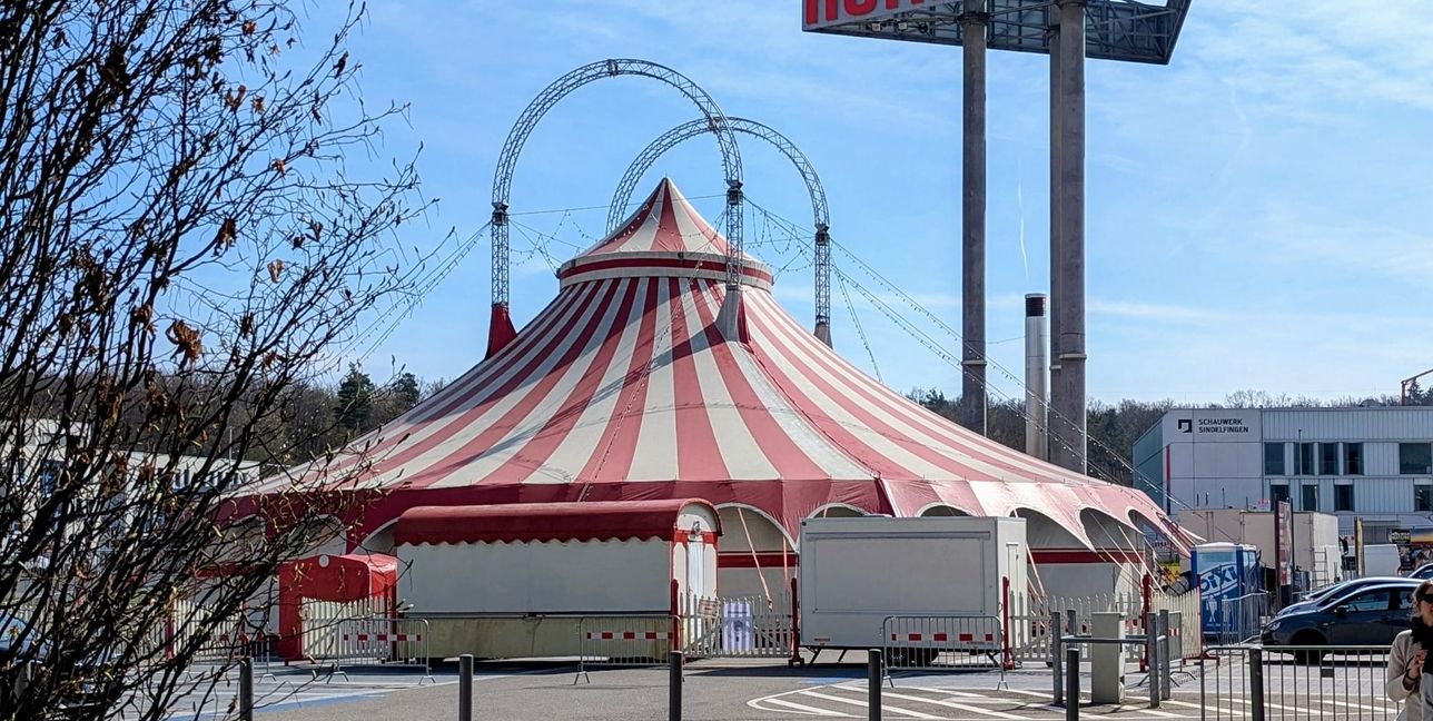 Noch bis zum 12. April: Hofmeister Ostercircus in Sindelfingen.	Bild: Nüßle