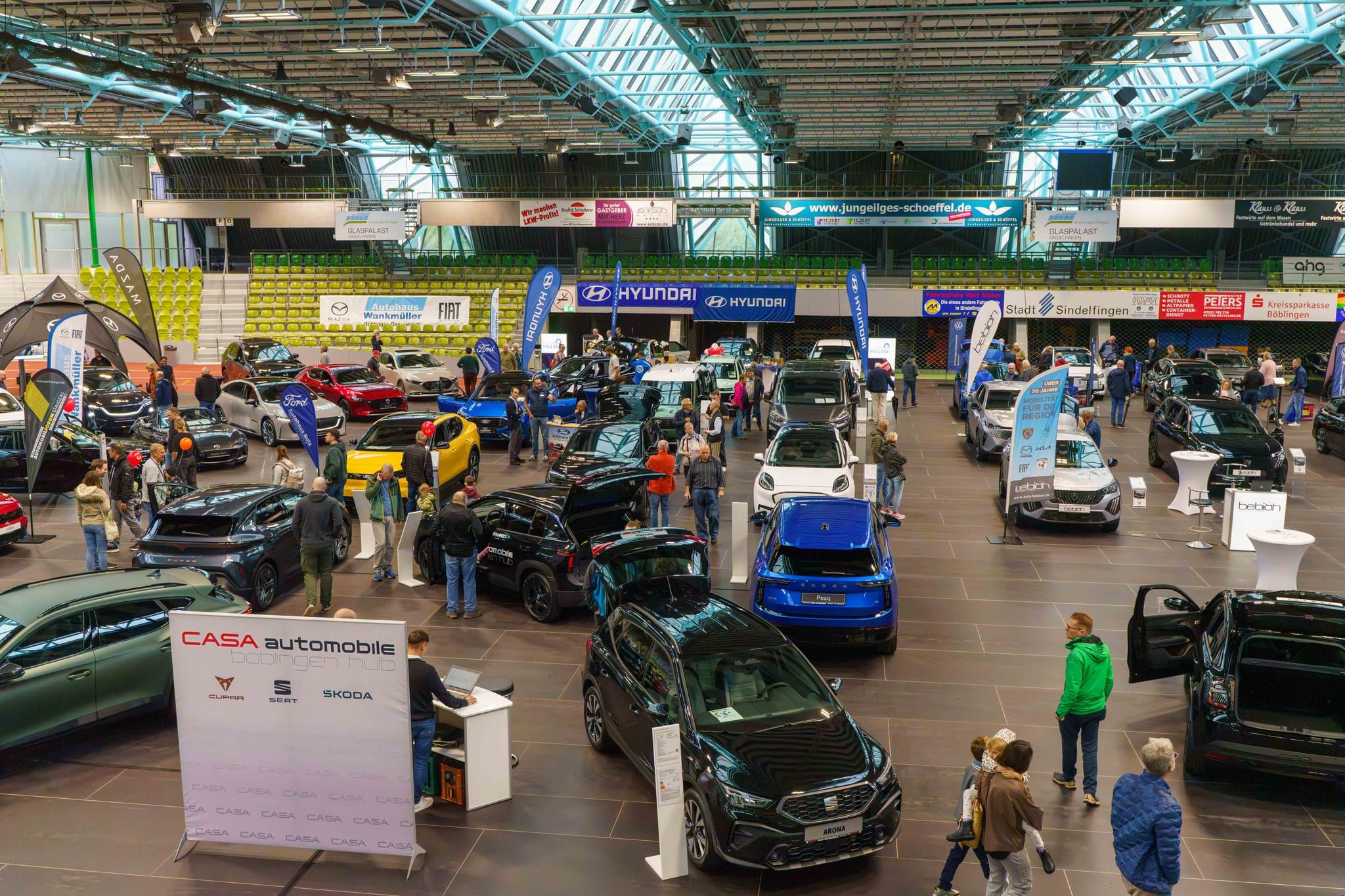Der Autosalon 2026 im Sindelfinger Glaspalast.