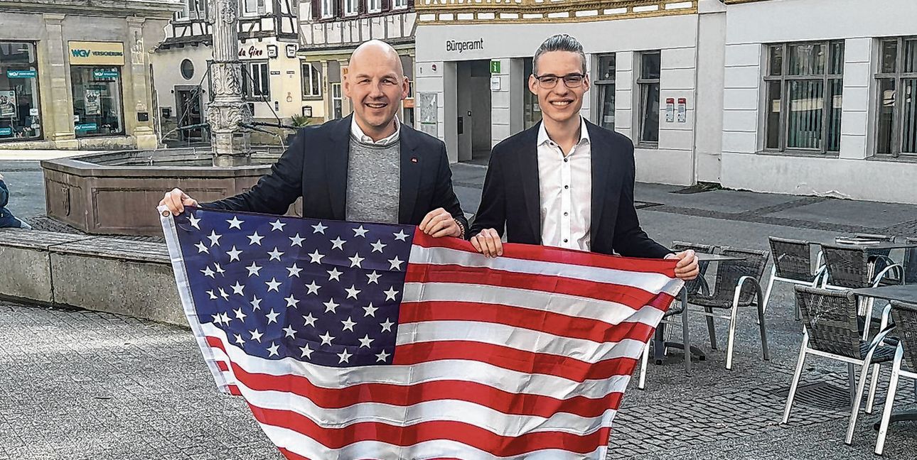 Marc Biadacz und Tim Roller freuen sich sich schon.