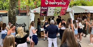 Vor allem viele junge Gäste ließen sich die Kreationen von Berry Bay schmecken