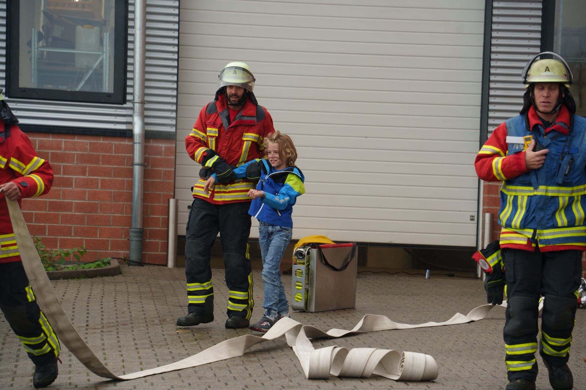 Hauptübung der Feuerwehr Holzgerlingen.
