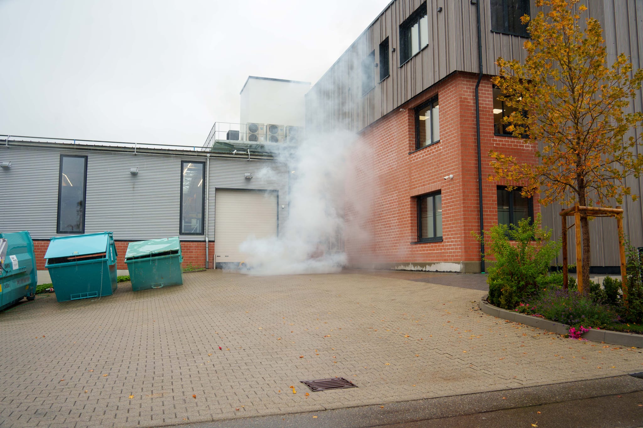 Hauptübung der Feuerwehr Holzgerlingen.