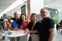 So war der Sindelfinger Partnerschaftsabend in der Stadthalle, traditionell immer einen Tage bevor das Sindelfinger Straßenfest losgeht.