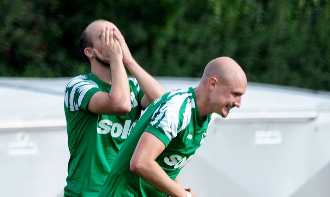 Daniel Mägerle und Oliver Klauß: Zurzeit ist der Wurm drin. Bild: Photostampe/A