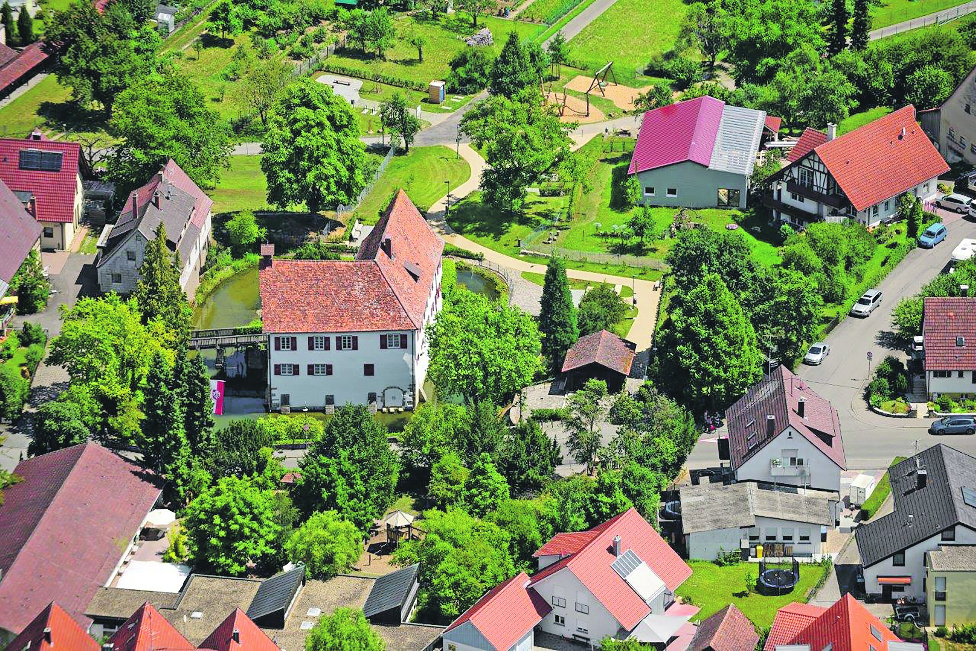 Die Burg Kalteneck ist eine wichtige Station auf dem historischen Stadtrundgang durch Holzgerlingen. Bild: z