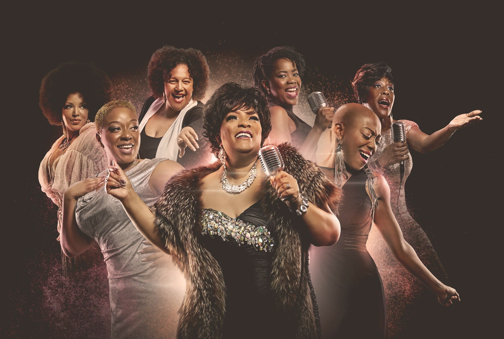 Bei der neuen Tribute-Show „Respect“ von Klaus Gassmann stehen das Leben und die Musik der vor zwei Jahren verstorbenen Aretha Franklin im Mittelpunkt. Bild: Thomas Rauch/z