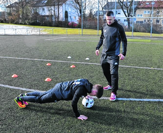 ... saubere Körperspannung ...