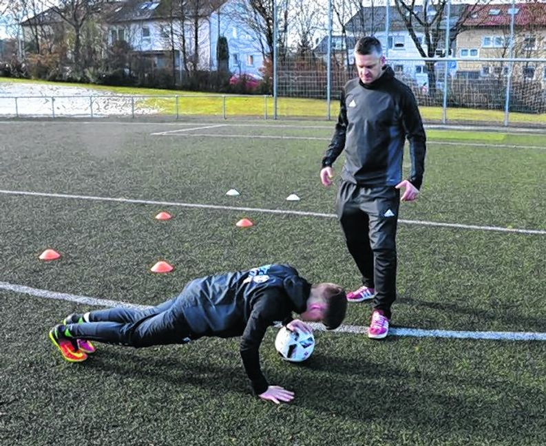 ... saubere Körperspannung ...