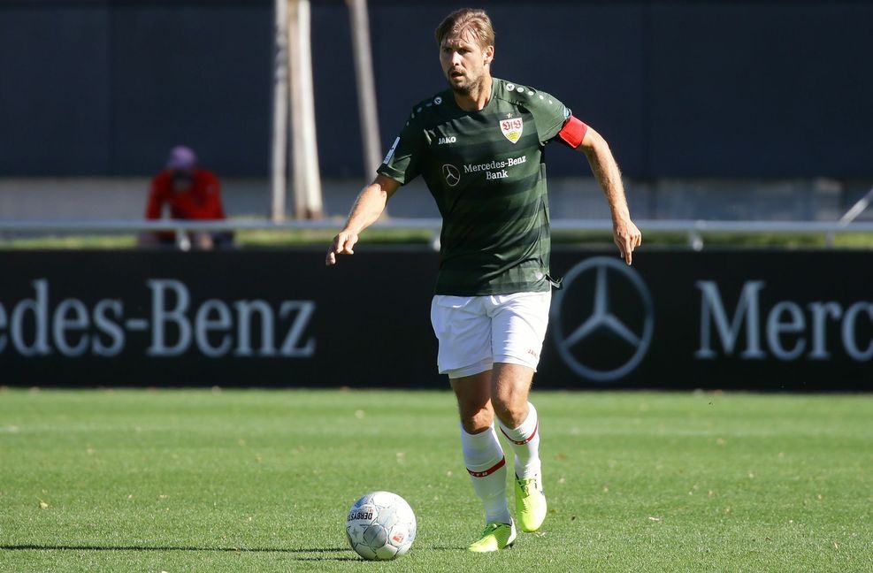 Ex-Kickers-Profi Marc Stein wechselte 2019  von Energie Cottbus zum VfB Stuttgart II.
 Foto: Baumann/Hansjürgen Britsch