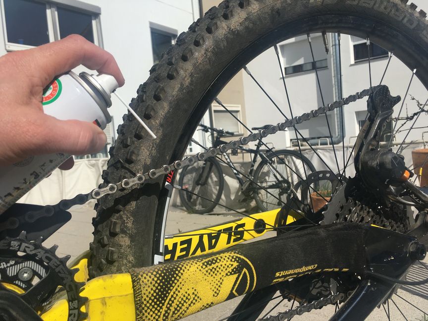 Jetzt ist Zeit für Radpflege ...