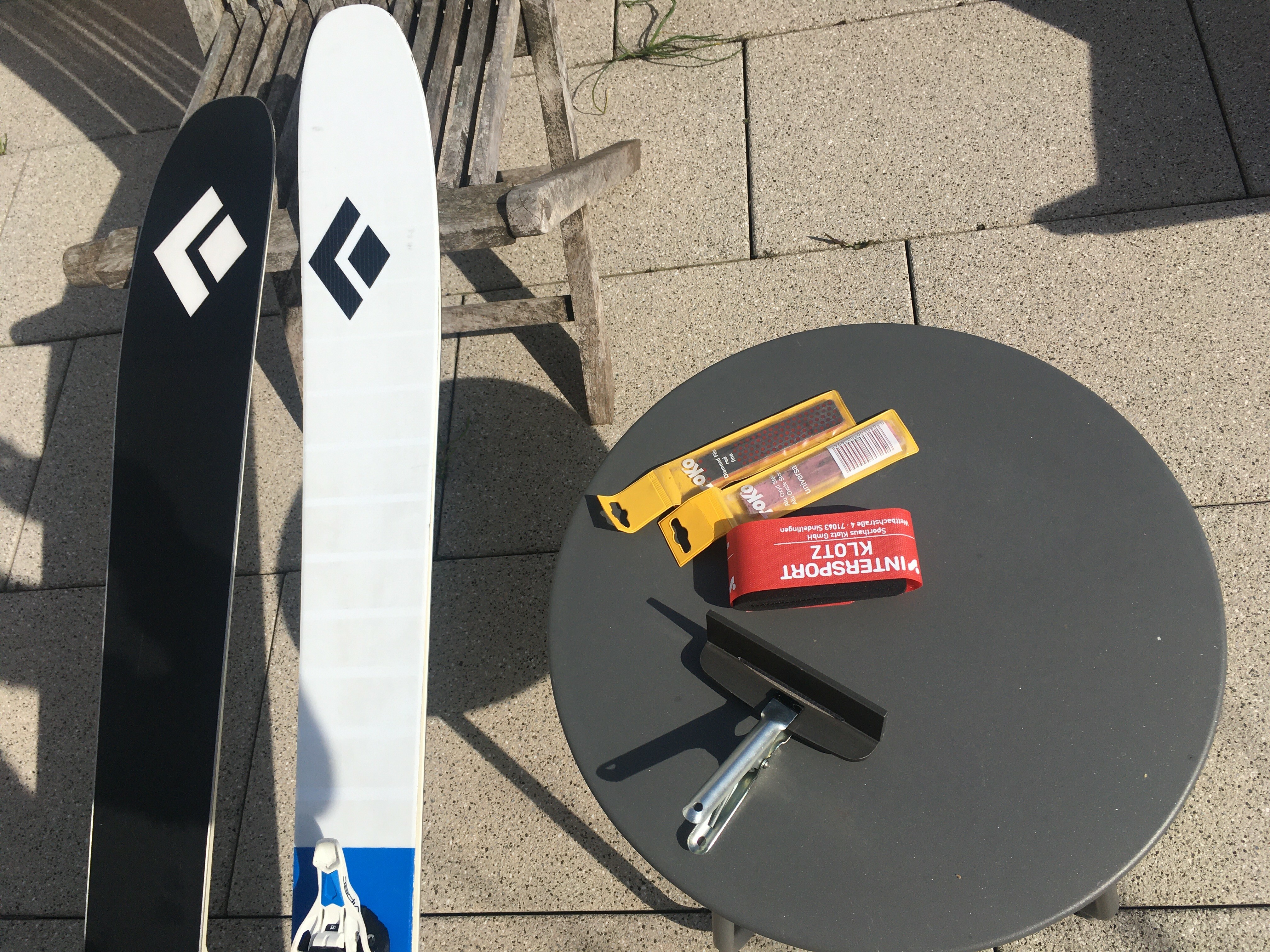 .. und Skipflege.  Bilder: Krieg (2), Müller