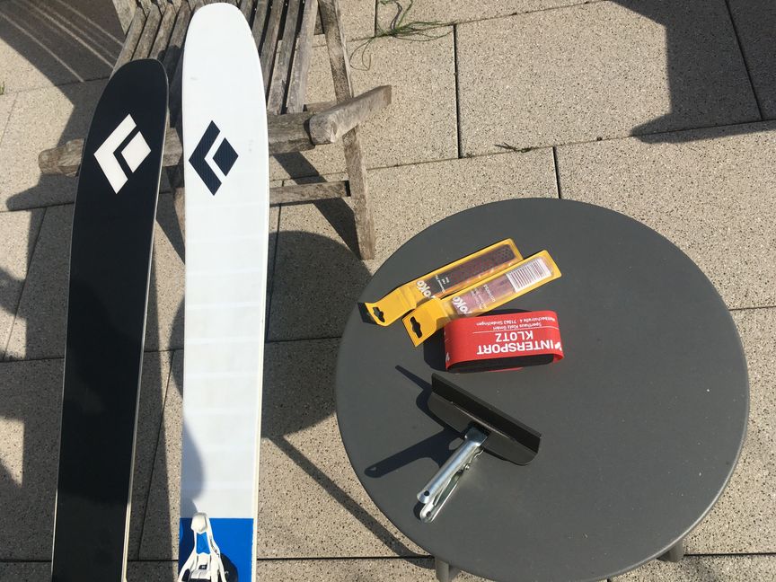 .. und Skipflege. Bilder: Krieg (2), Müller