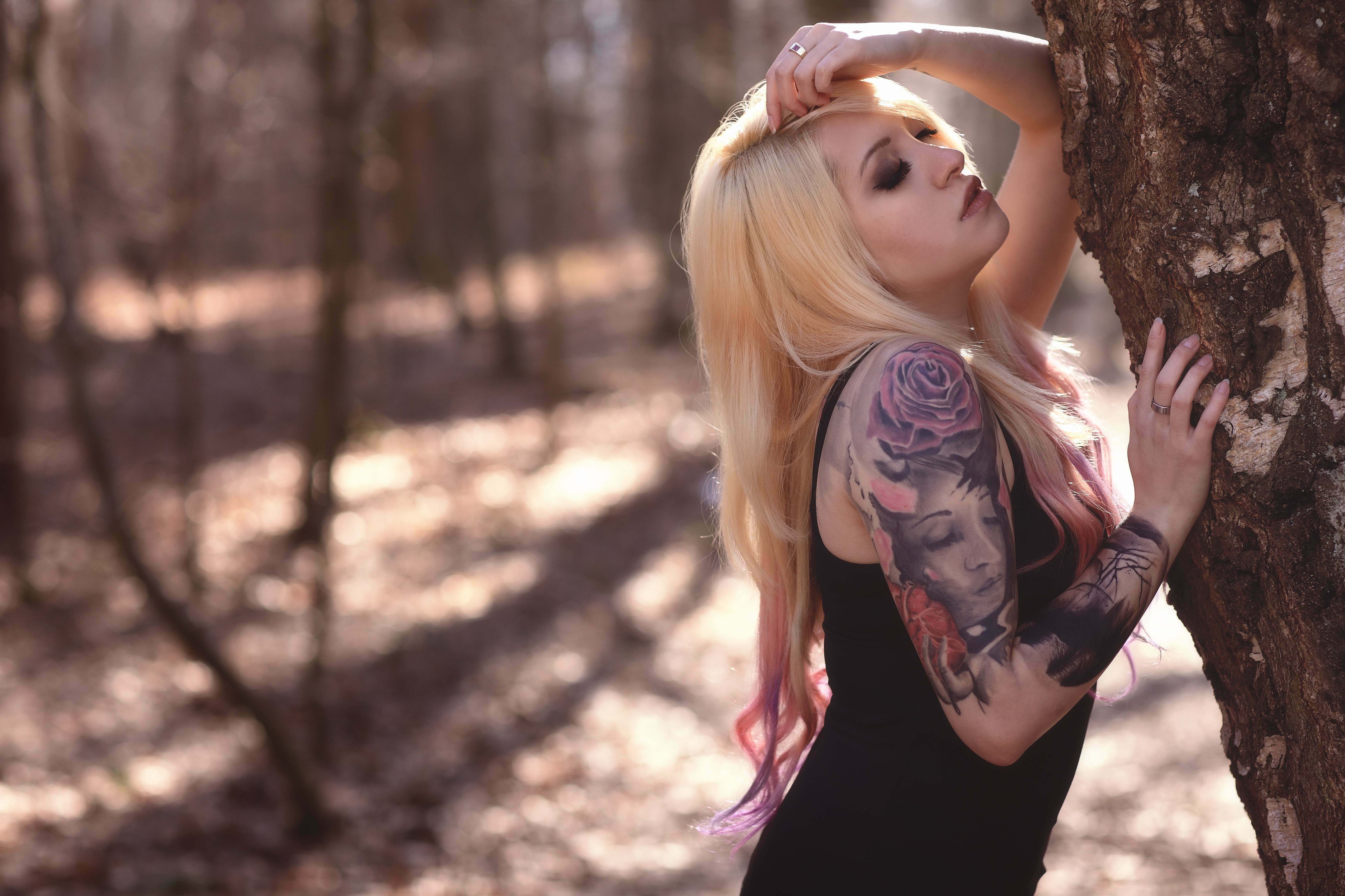 Aktuell hat Kiri Nightingale blonde Haare. Bild: Robby Z.- Photography