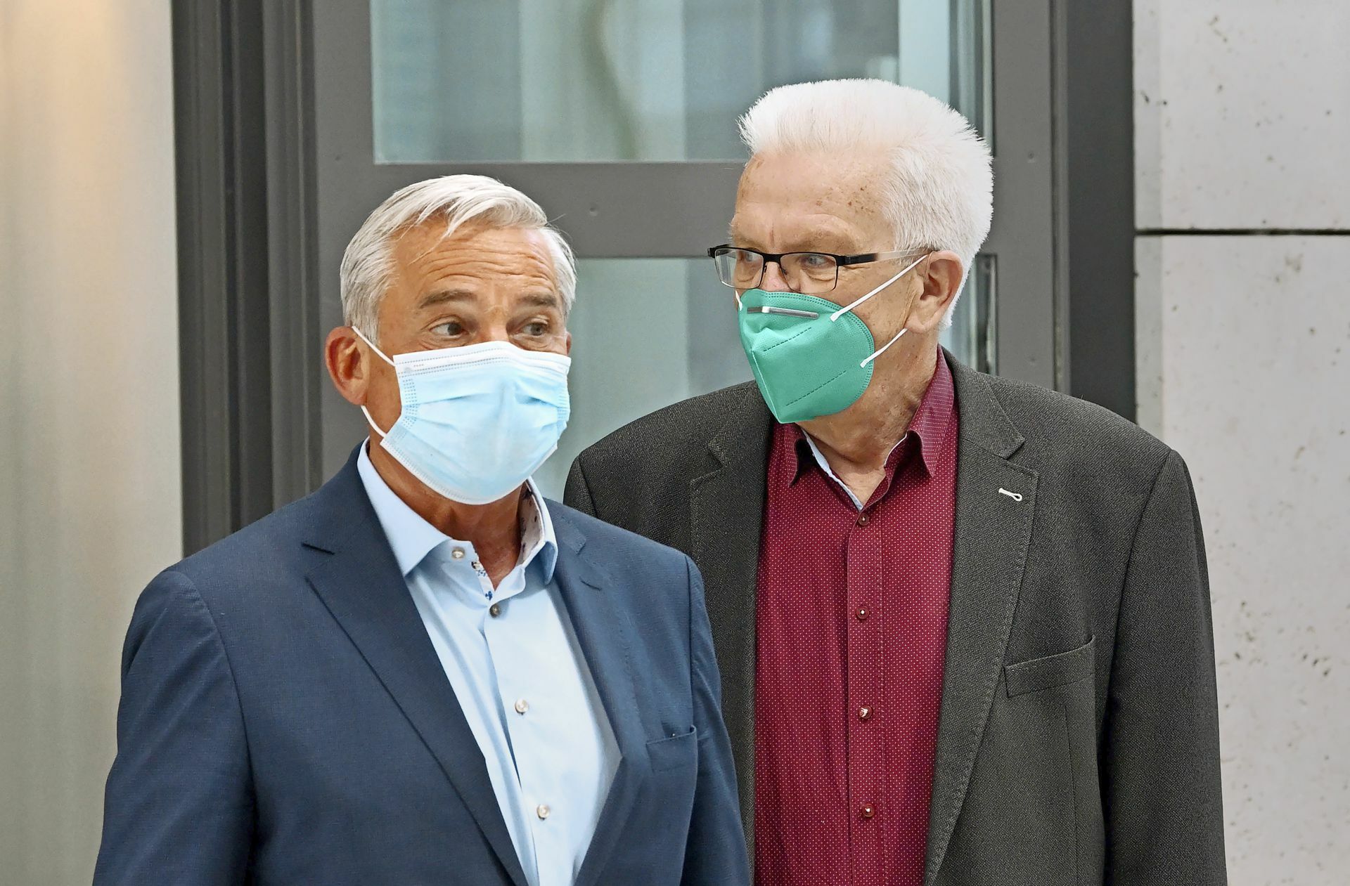 Die Säulen der grün-schwarzen Koalition: Thomas Strobl (links) und Winfried Kretschmann