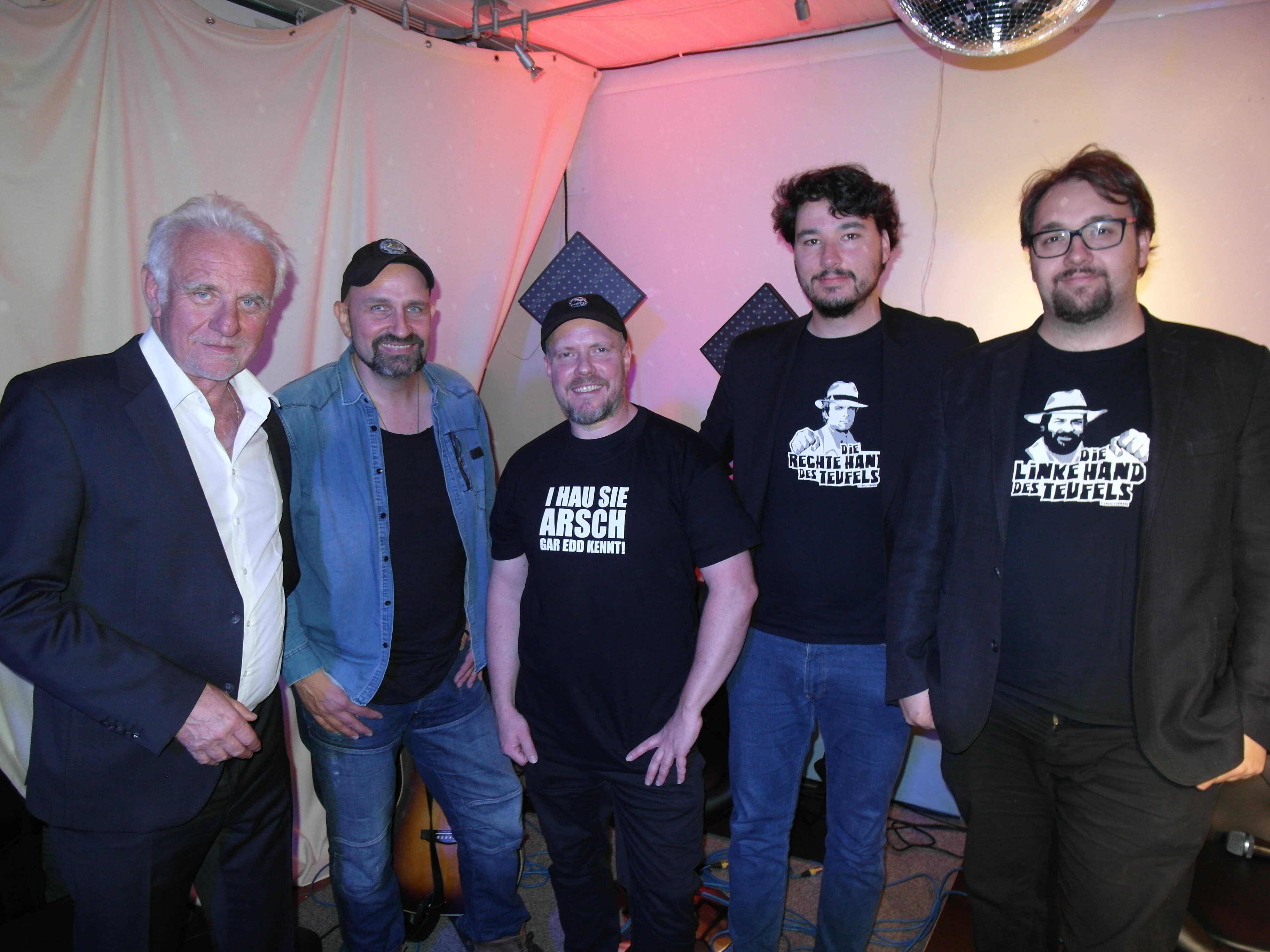 (von links): Roland Baisch, Dominik Kuhn, Steffen Volkmer, Florian Ladenburger, Benjamin Holzinger
Bild: Staber