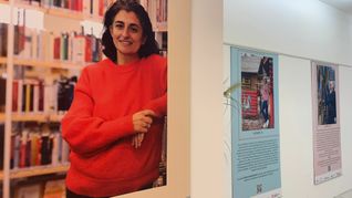 Die Ausstellung zeigt 17 Frauen die in Sindelfingen ihre Heimat gefunden haben. Bild: Gospodarczyk